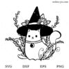 Cat Witch SVG