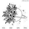 Flowery Planet SVG
