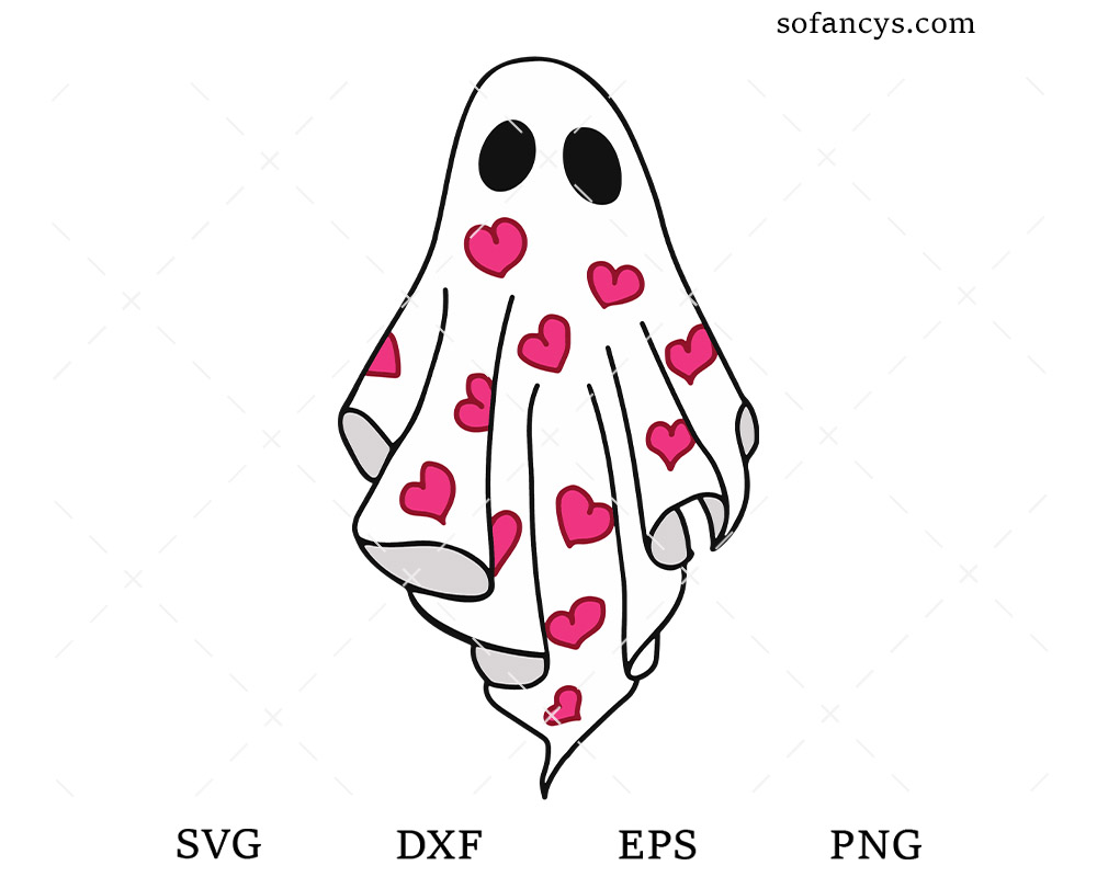 Ghost Heart SVG