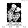 The Lover Skeleton SVG