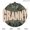 Camo Granny SVG