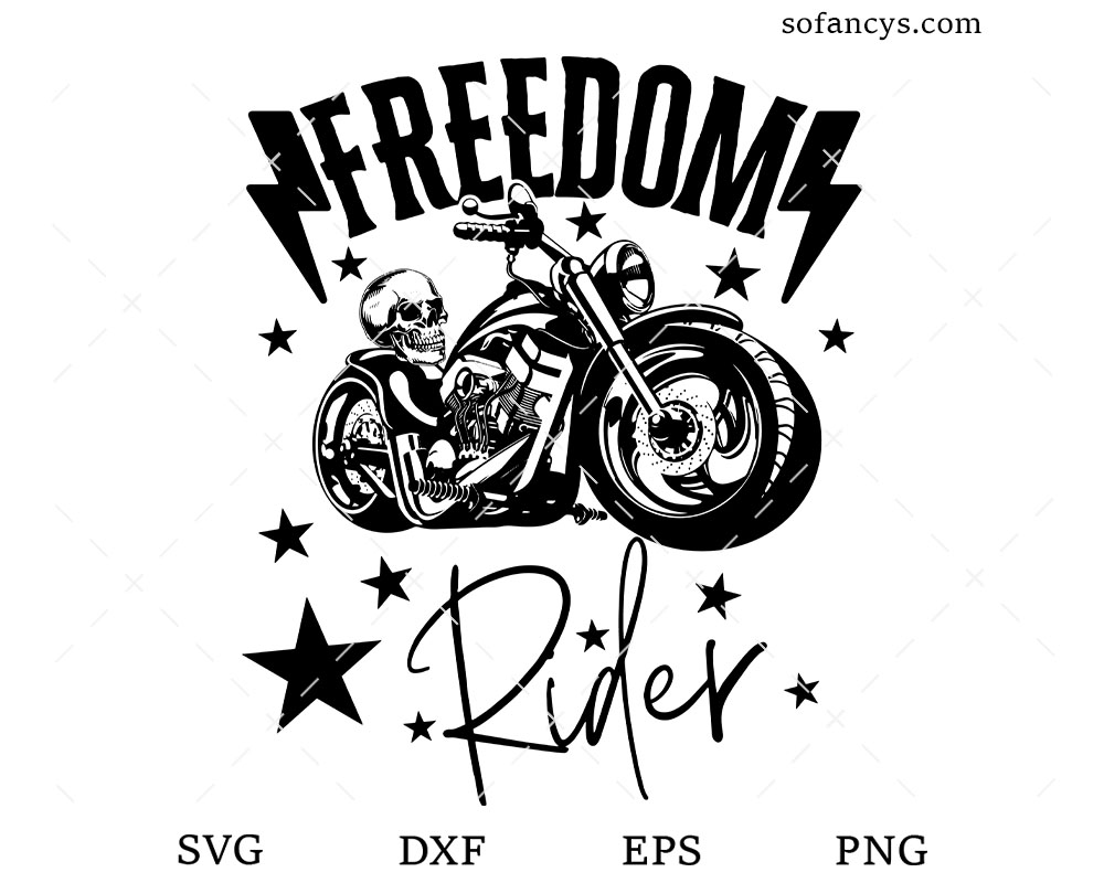 Freedom Rider SVG