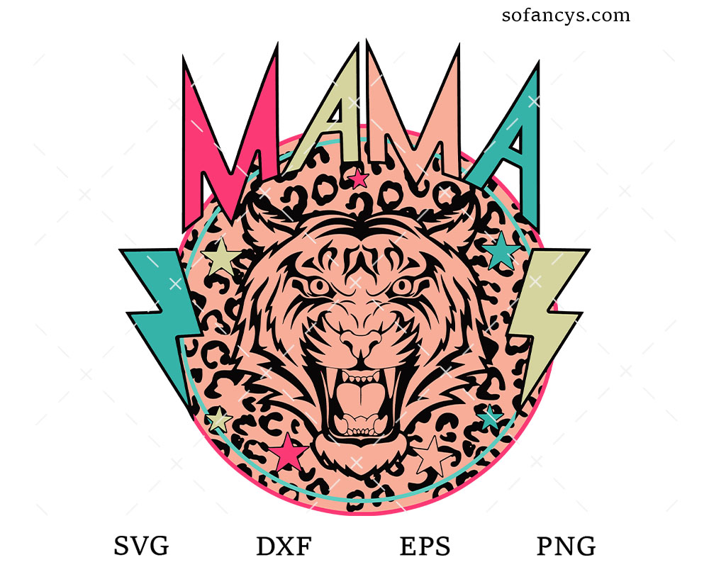 Tiger Mama SVG