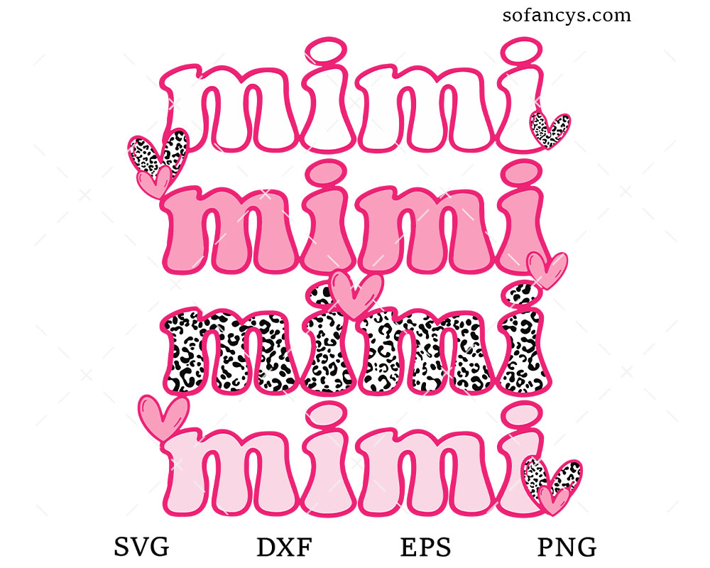 Valentine’s Day Mimi SVG