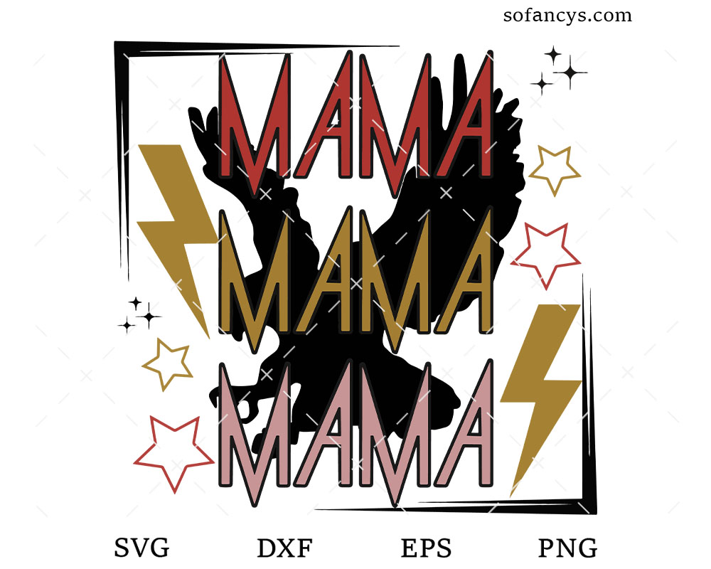 Eagle Mama SVG
