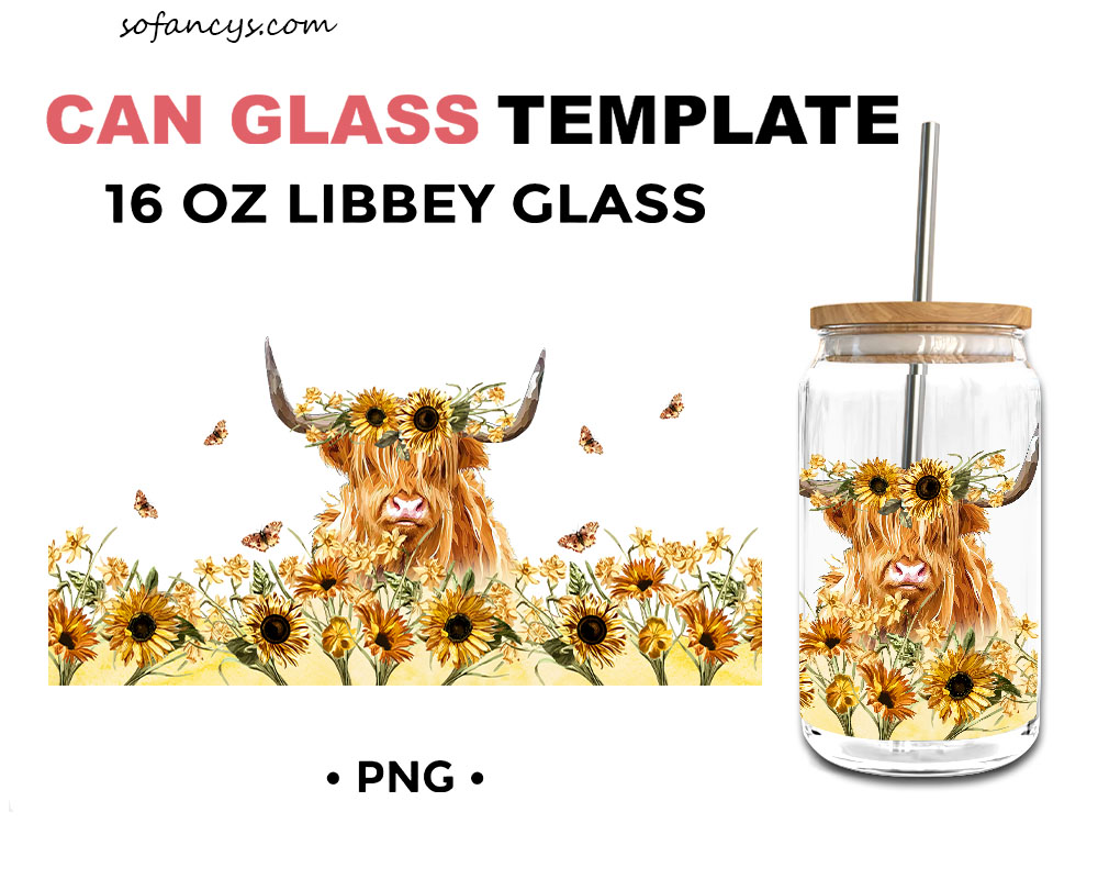 https://sofancys.com/wp-content/uploads/2023/02/highland-cow-floral-16oz-libbey-glass-can-wrap.jpg