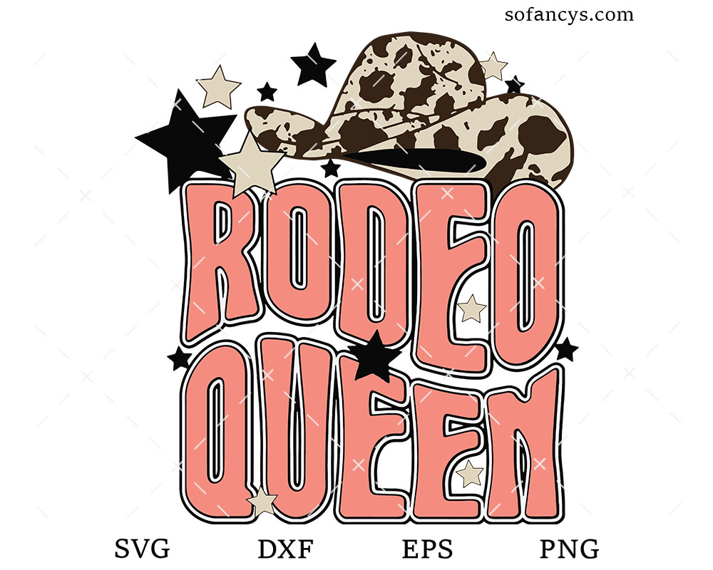 Rodeo Queen SVG