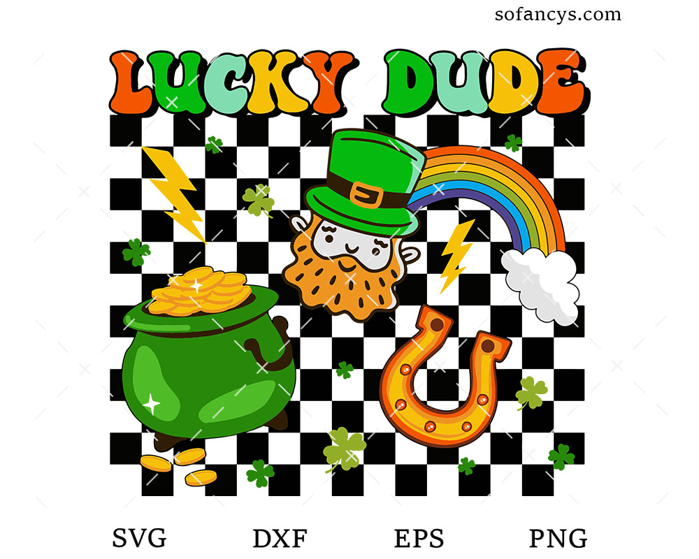 Lucky Dude SVG