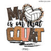 My heart is on that Court Sublimation