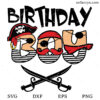 Pirate Birthday Boy SVG