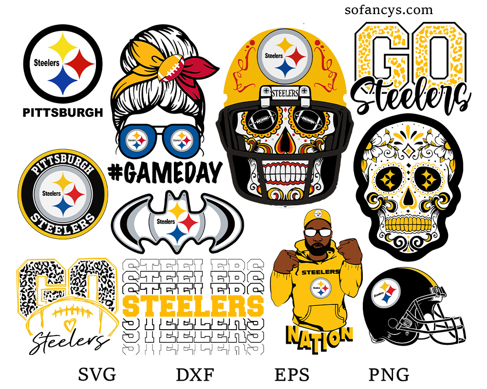 Pittsburgh Steelers SVG Bundle